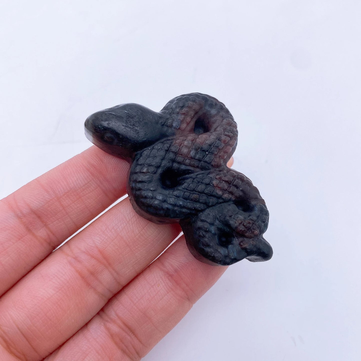 Mini Crystal Snake Carvings