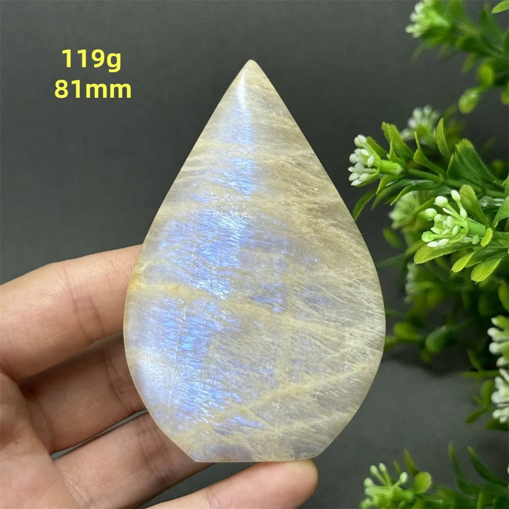 Moonstone Crystal Free Form Droplets