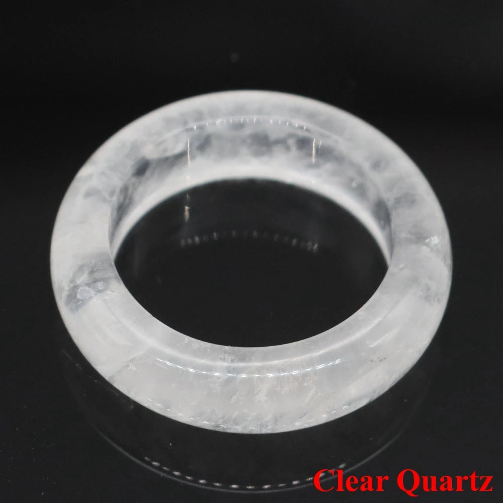 Solid Crystal Rings