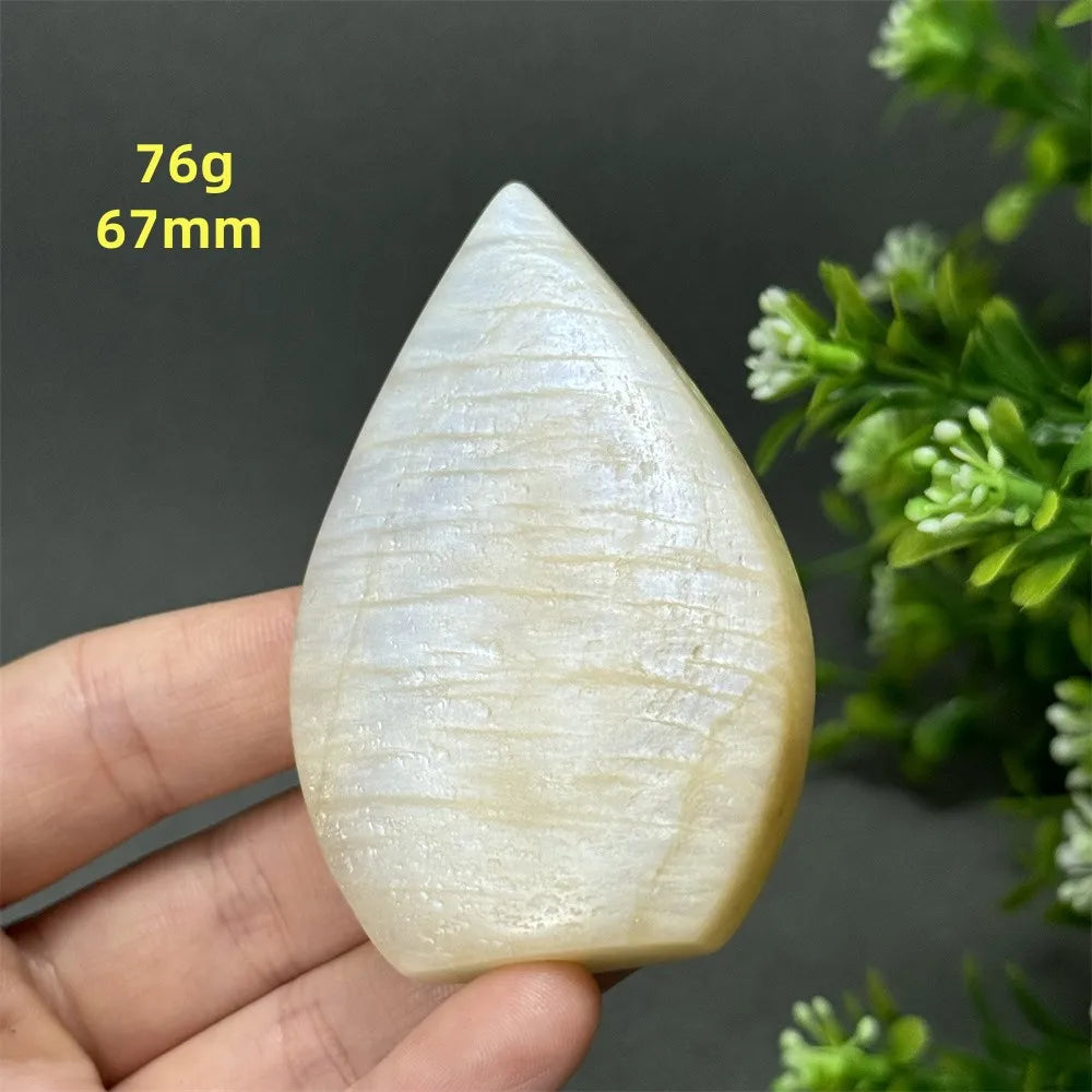 Moonstone Crystal Free Form Droplets