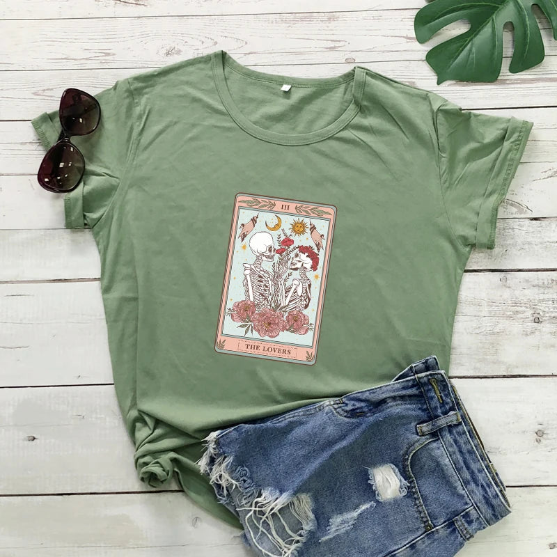 The Lovers Tarot T-Shirt