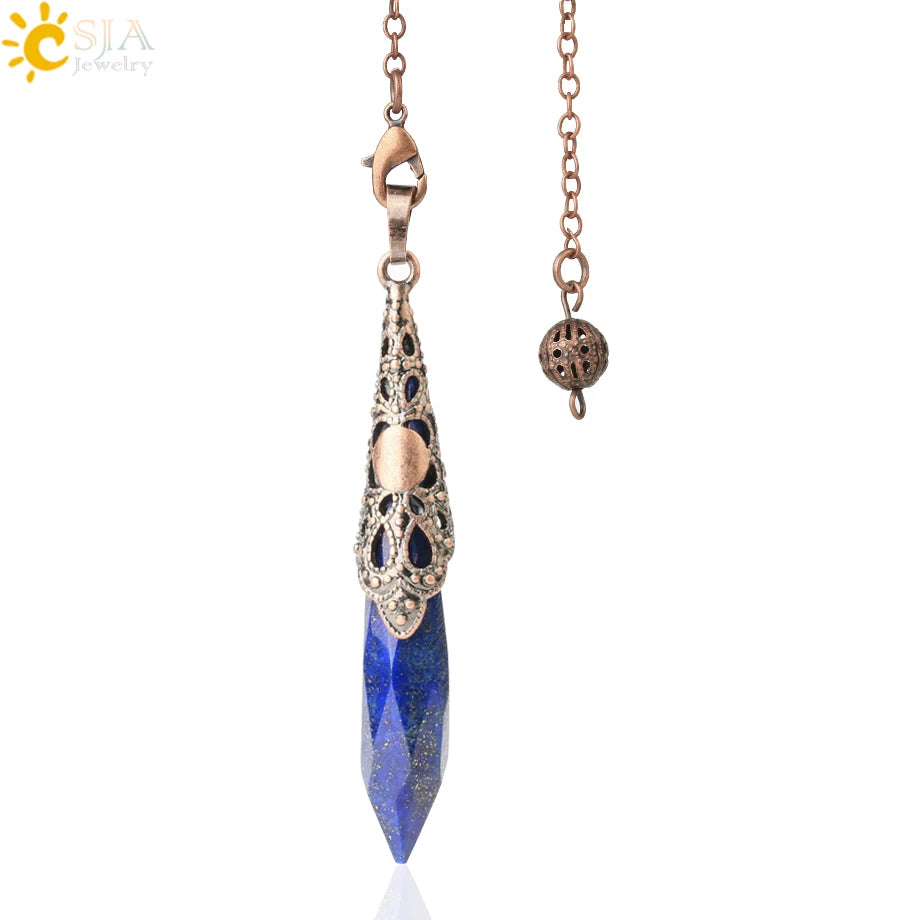 Brass Ornate Pendulums - Elven Collection