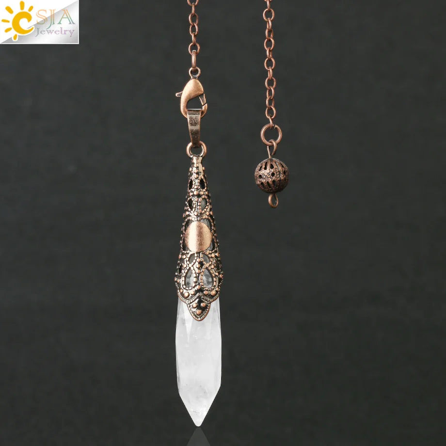 Brass Ornate Pendulums - Elven Collection