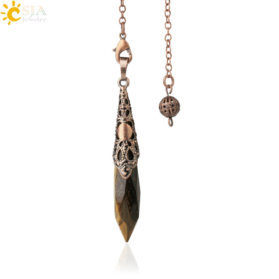 Brass Ornate Pendulums - Elven Collection