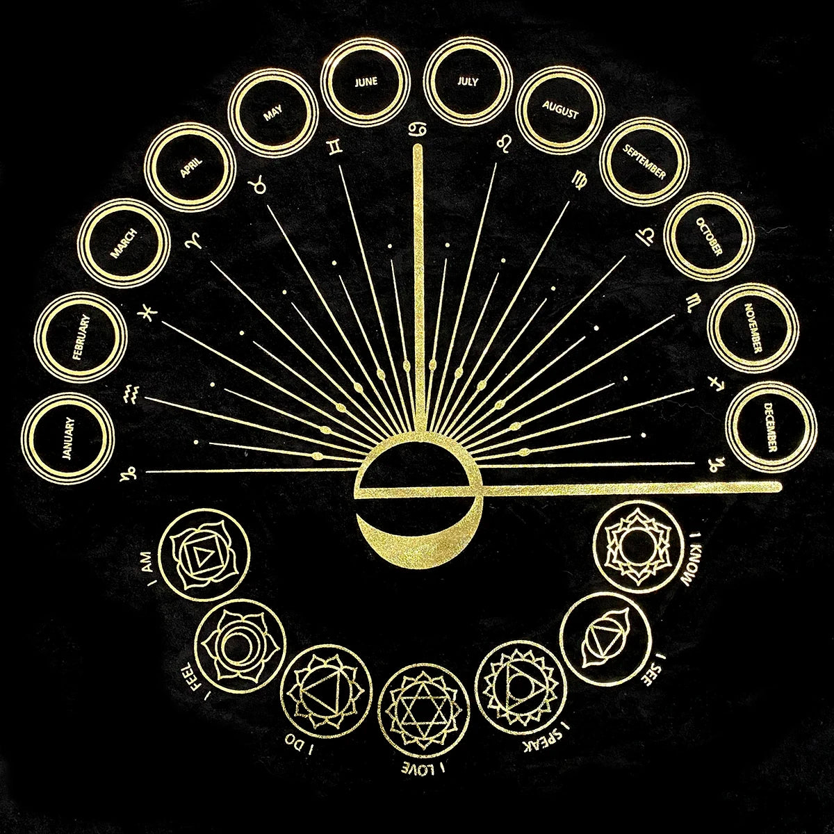 Altar Cloths - Black and Gold Collection