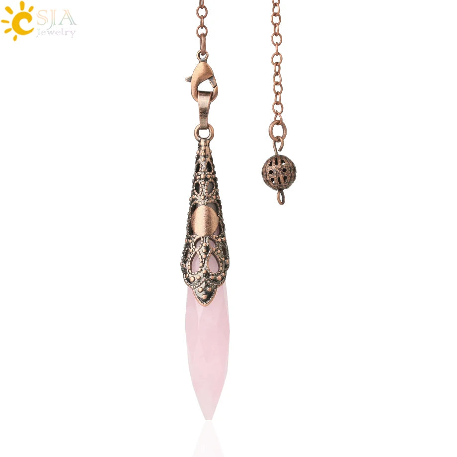 Brass Ornate Pendulums - Elven Collection