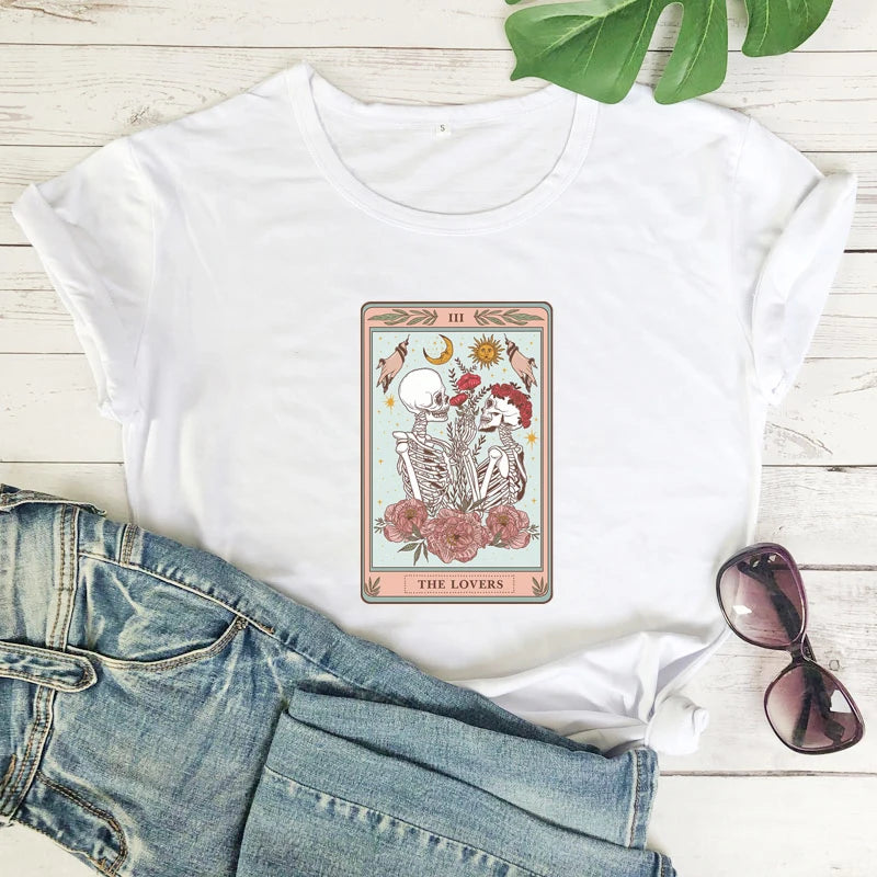 The Lovers Tarot T-Shirt