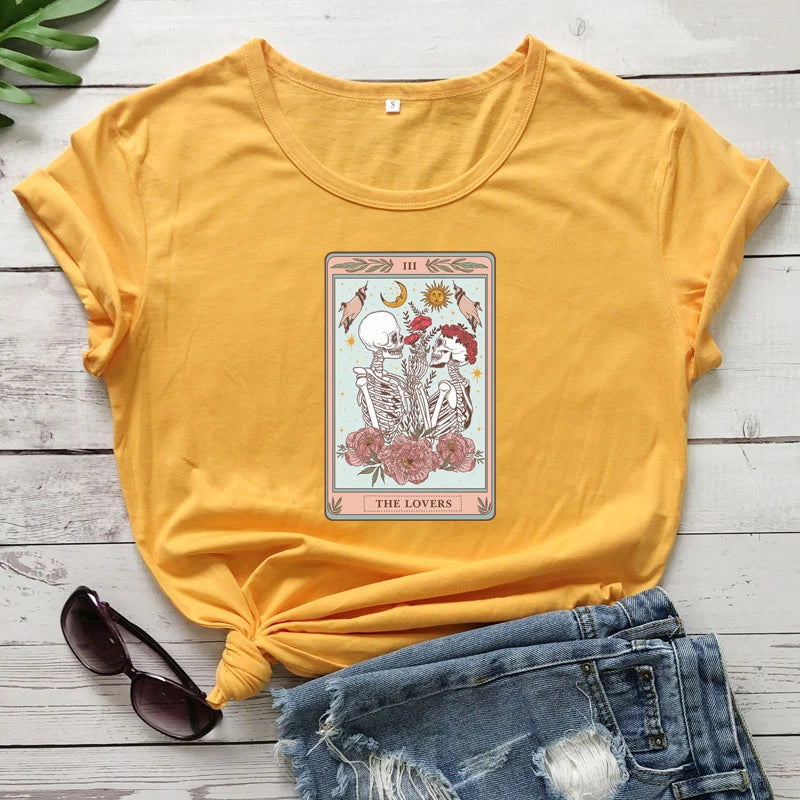 The Lovers Tarot T-Shirt