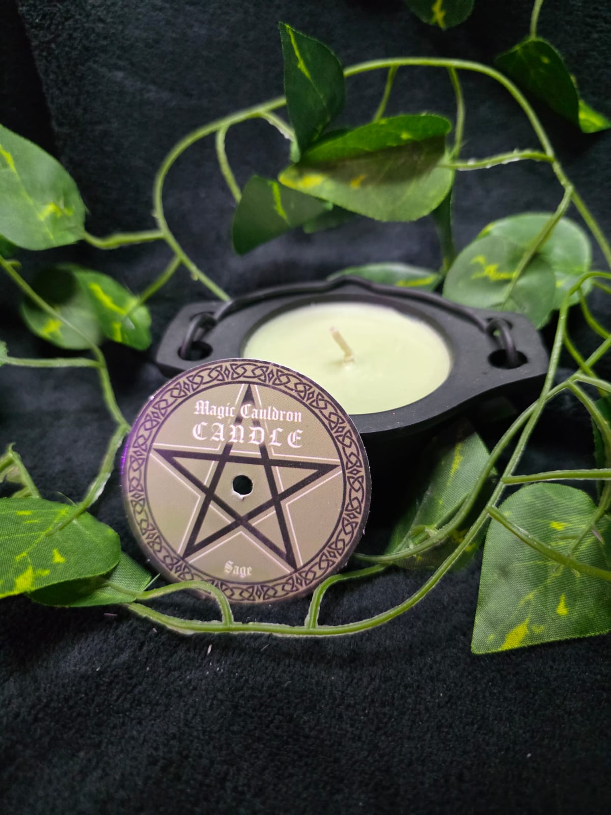 Cast Iron Pot Candles