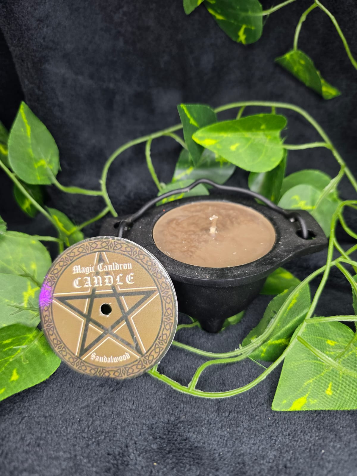 Cast Iron Pot Candles