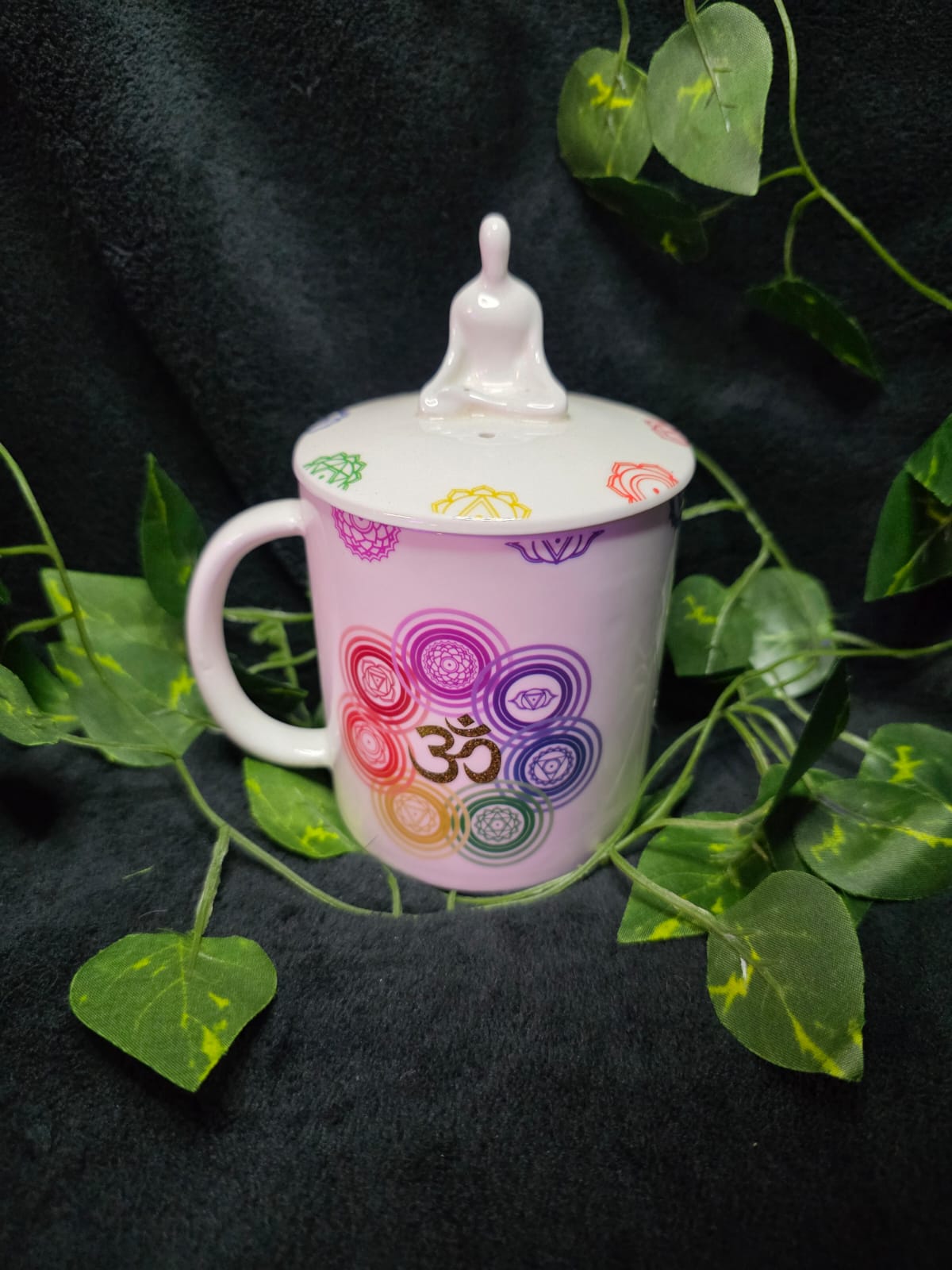 Mug Candle and Incense Holder Duo