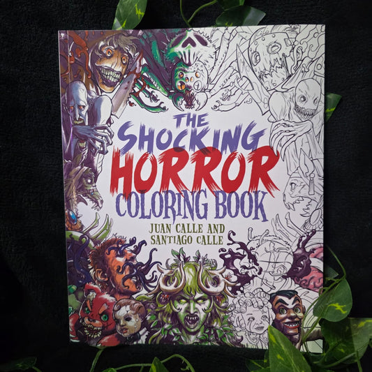 The Shocking Horror Colouring Book