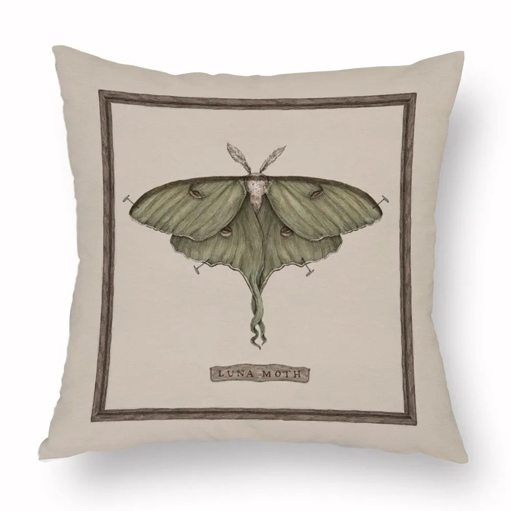 Throw Cushion Covers - Dark Academia Collection