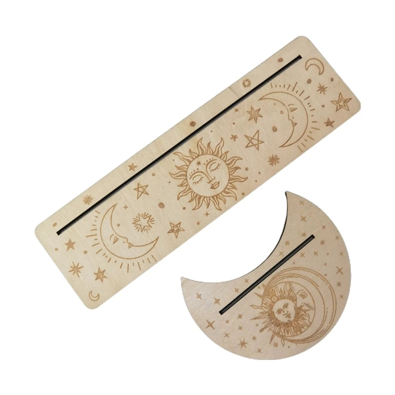 Wooden Tarot/Oracle Card Stand Holder Set Collection