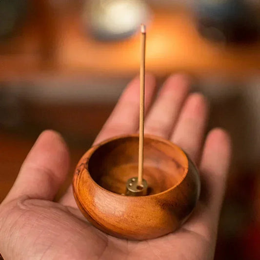 Wooden Incense Stick Holder