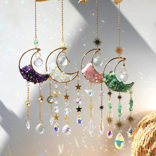 Crystal Suncatchers - Cresent Collection