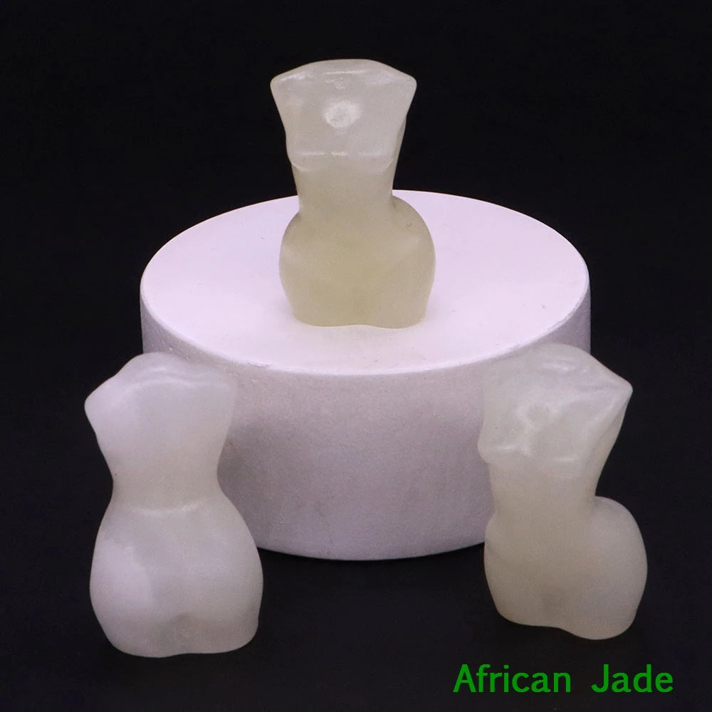 Mini Crystal Goddess Body Carvings