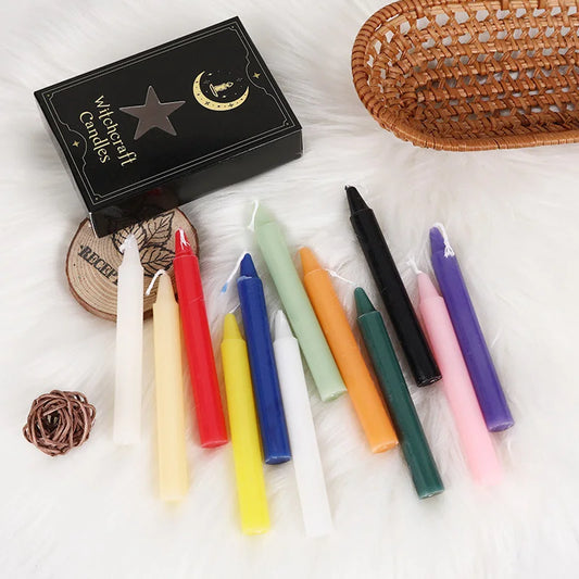 Unscented Chime Candles - 12 pack