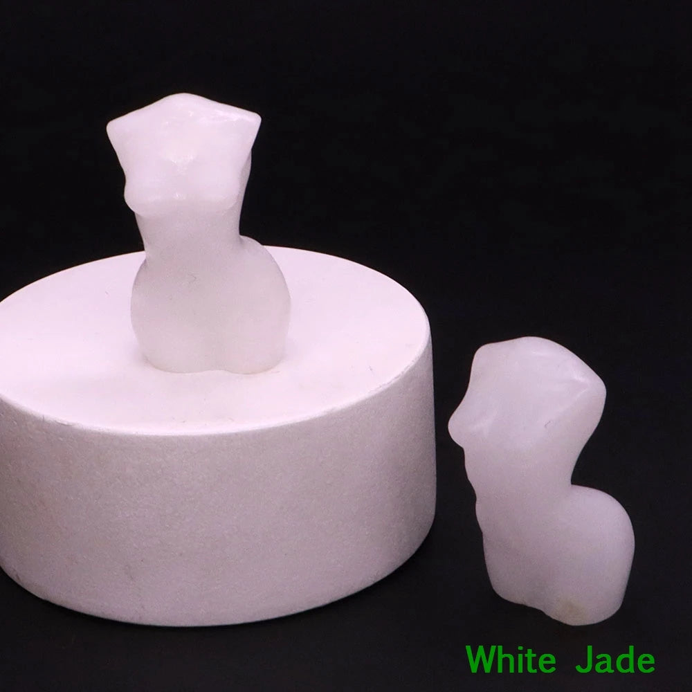 Mini Crystal Goddess Body Carvings