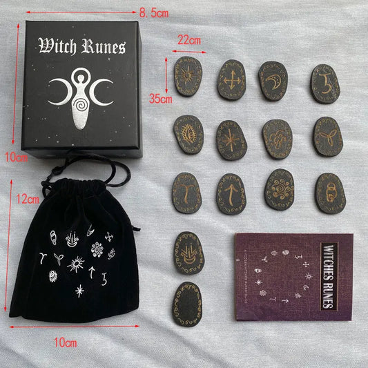 Wooden Witches Rune Set