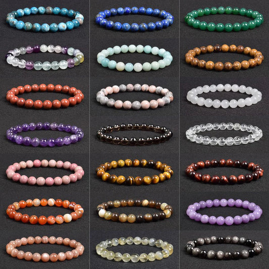Beaded Crystal Bracelets - Classic Collection
