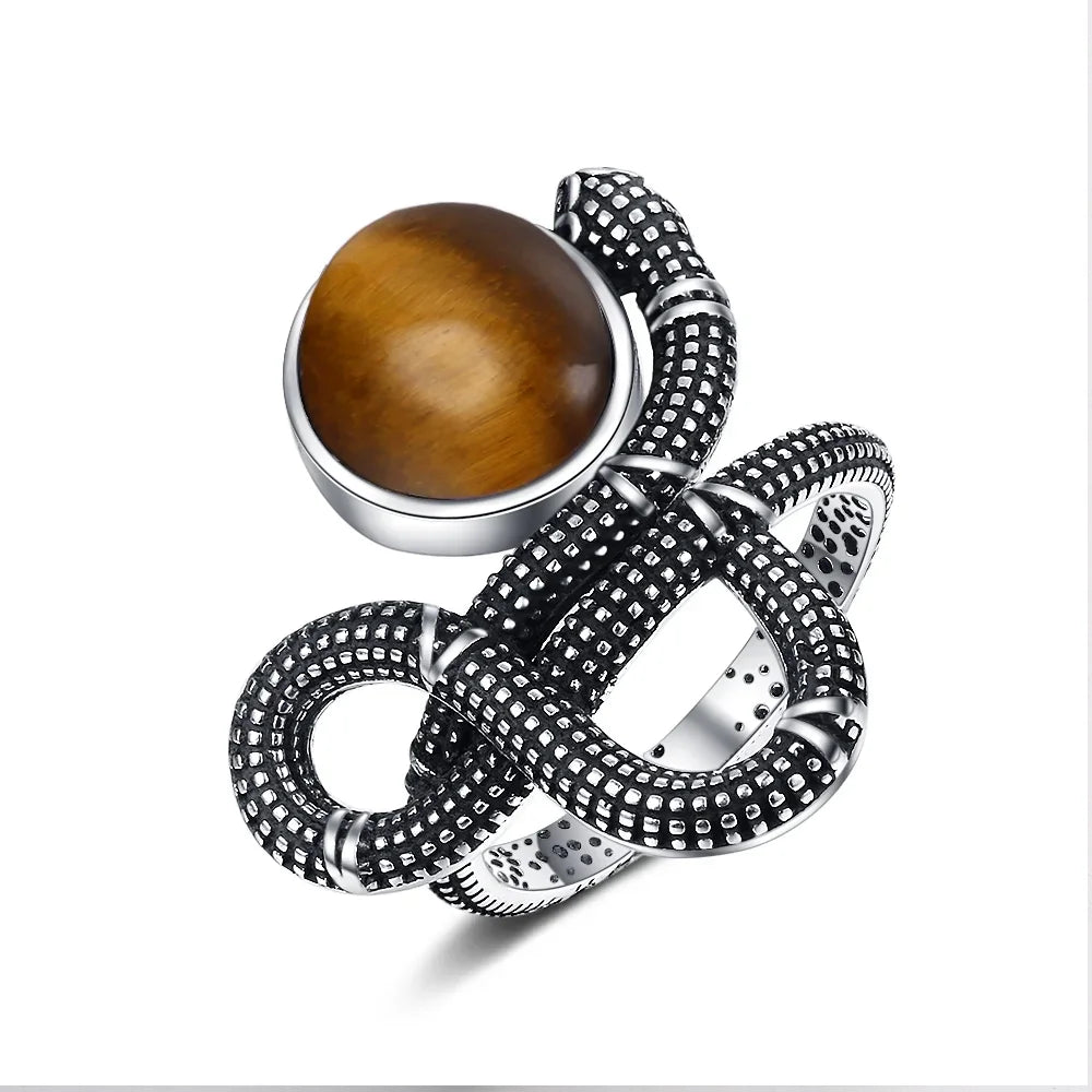 925 Sterling Silver Rings - Serpent Collection