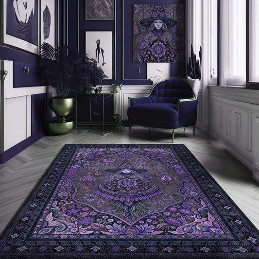 Purple Witchy Woman Rug