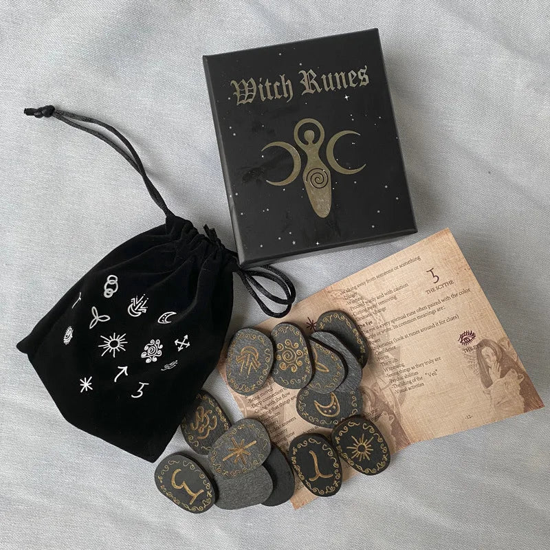 Wooden Witches Rune Set