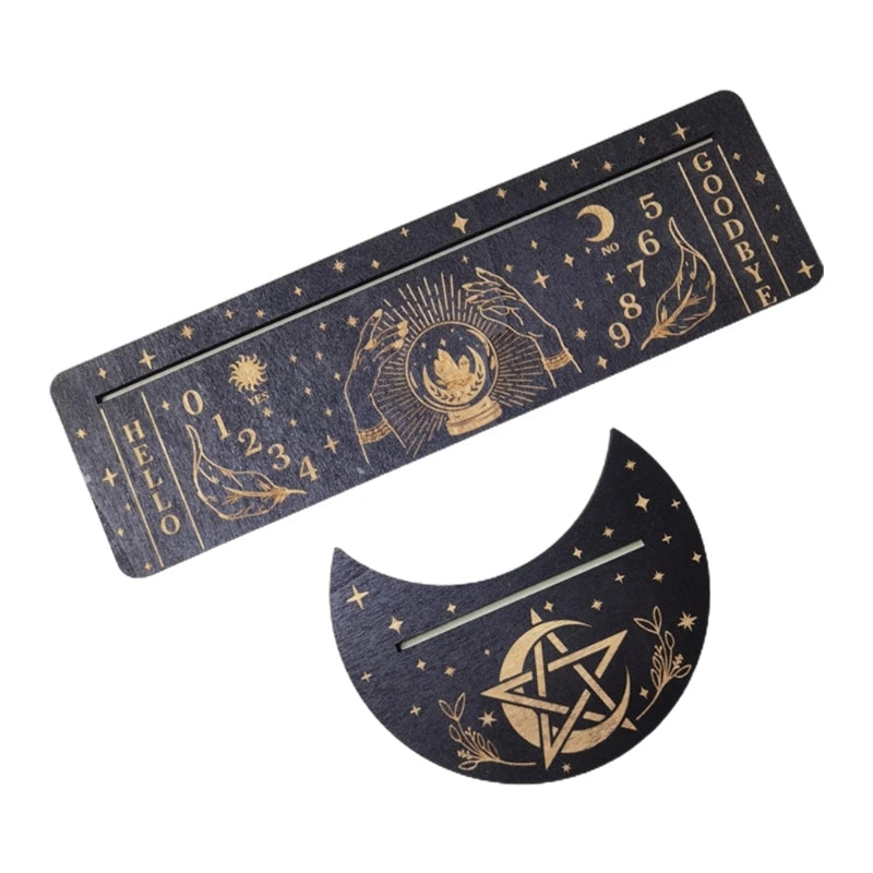 Wooden Tarot/Oracle Card Stand Holder Set Collection