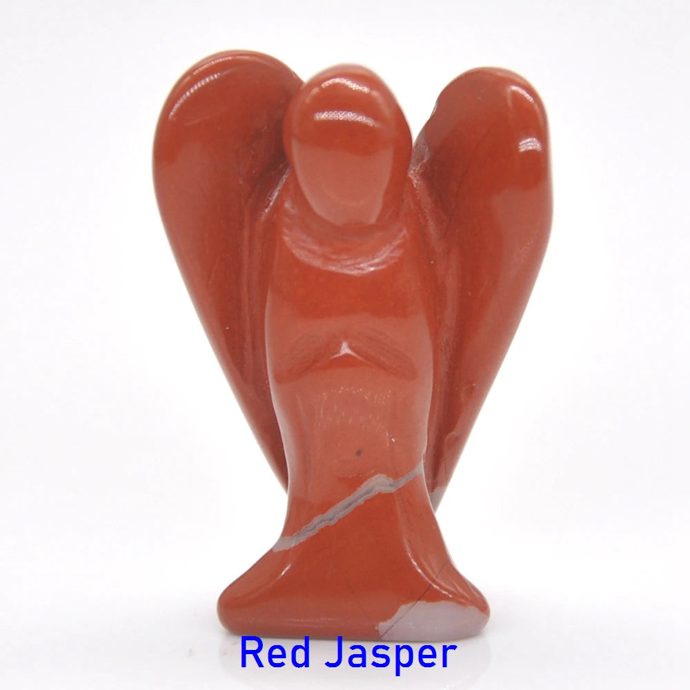 Mini Guardian Angel Crystal Carvings