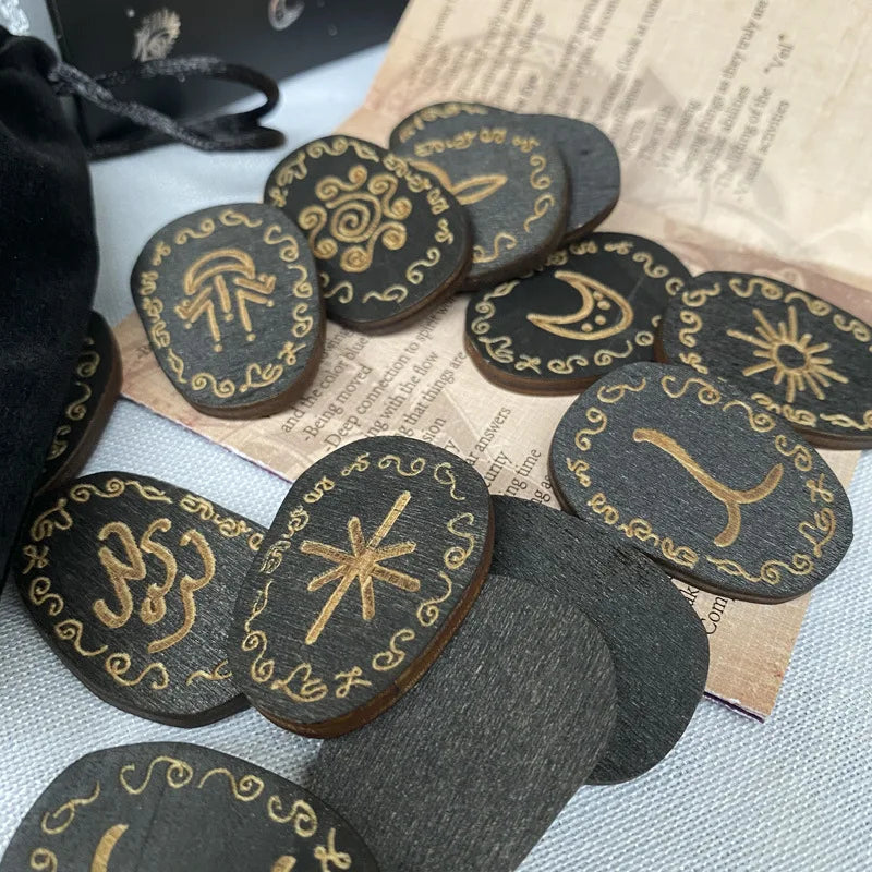 Wooden Witches Rune Set