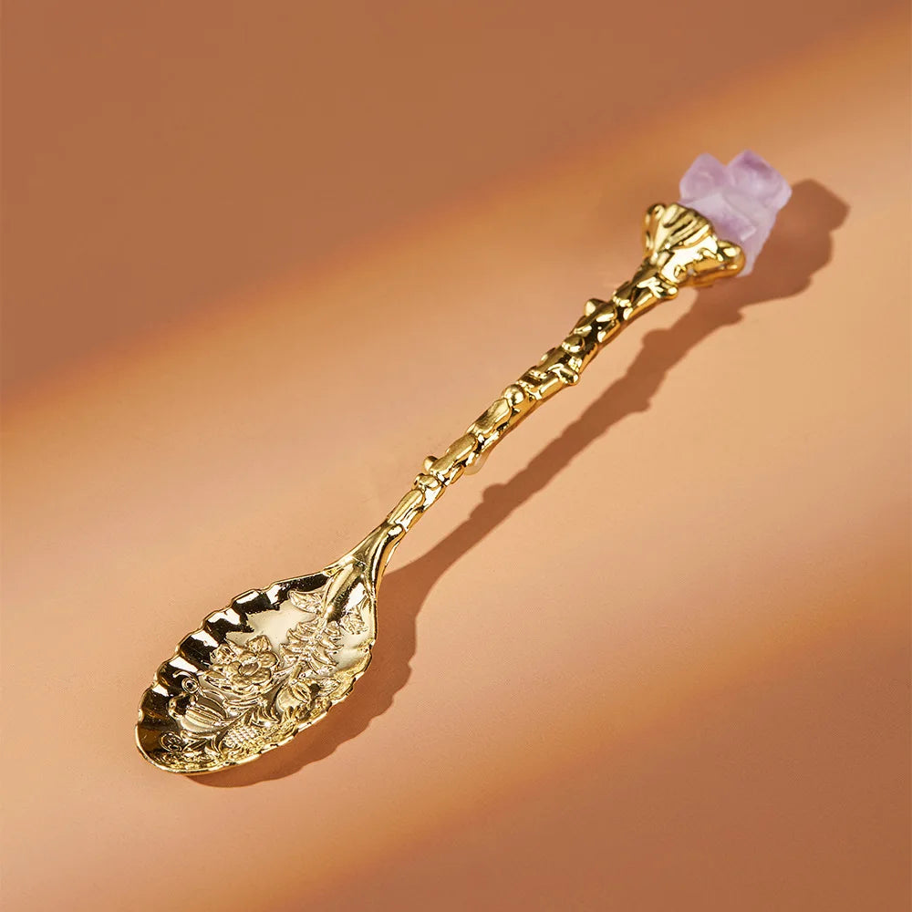 Amethyst Altar Spoon