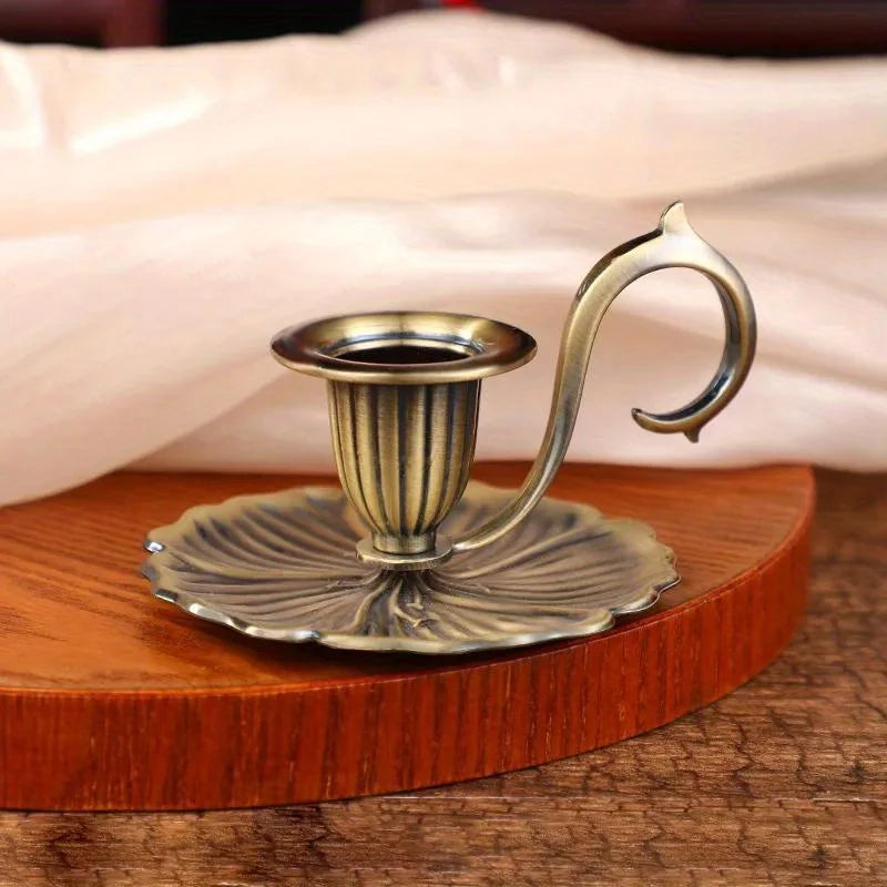 Vintage Nordic Style Candlestick Holders