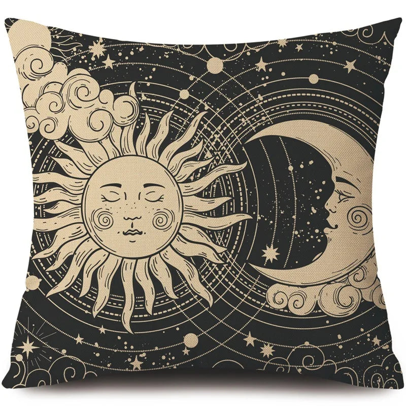 Throw Cushion Covers - Moon Tarot Collection