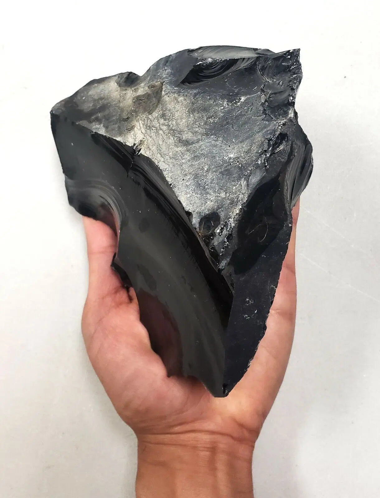 XL Black Obsidian Raw Crystal Chunk