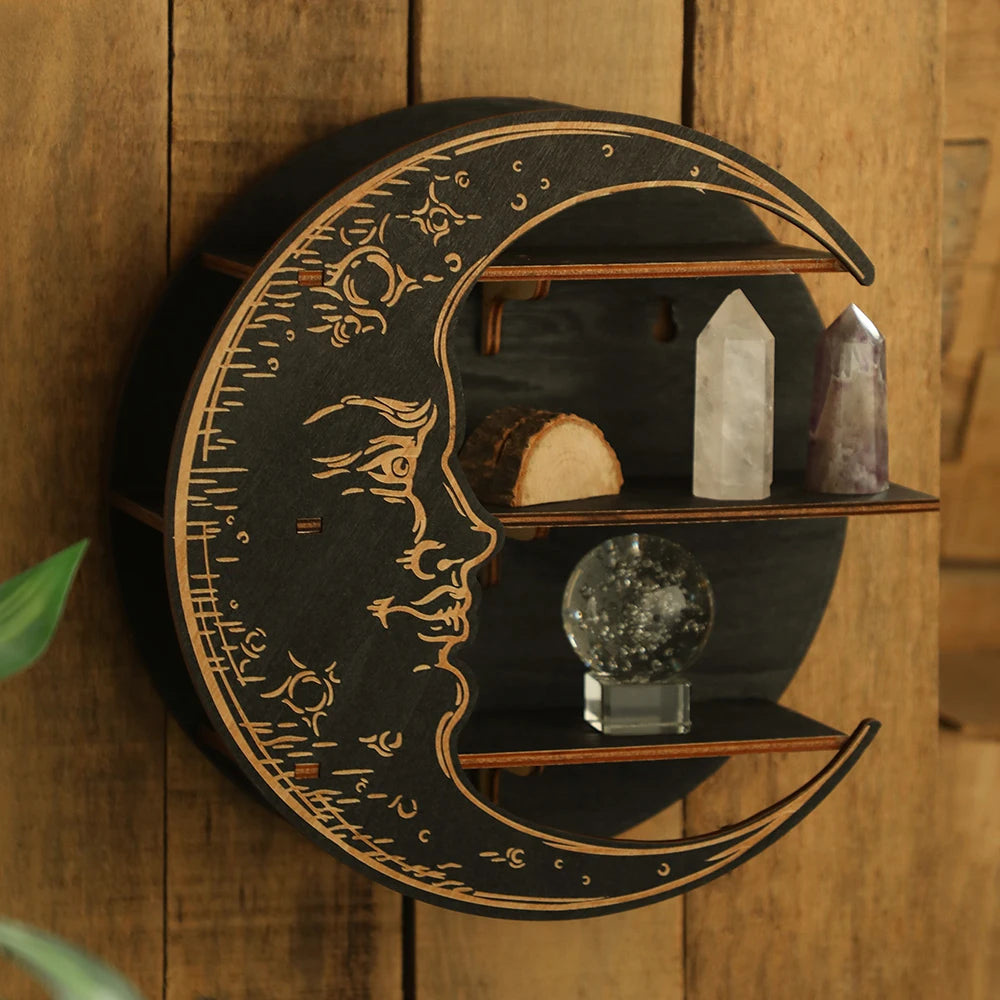Moon Crystal Display Shelf