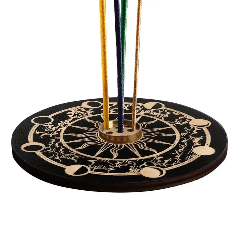 Incense Stick Plates - Black and Gold Collection
