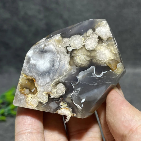 Flower Agate Crystal Free Form