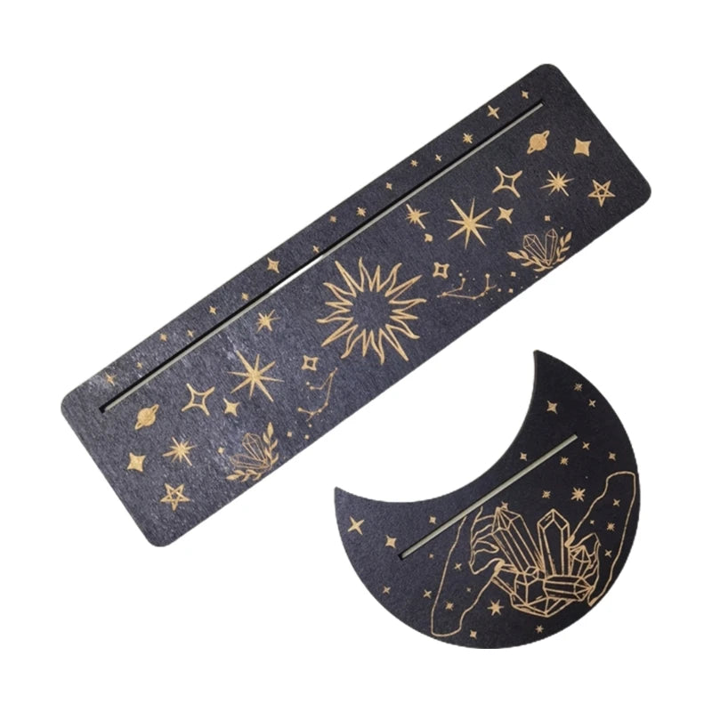Wooden Tarot/Oracle Card Stand Holder Set Collection