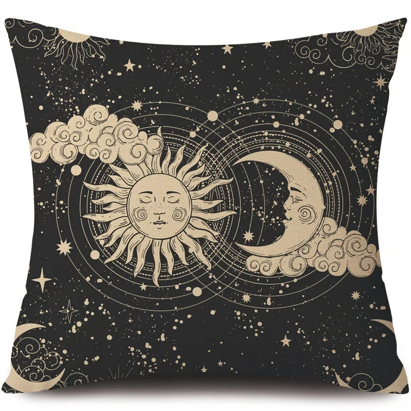 Throw Cushion Covers - Moon Tarot Collection