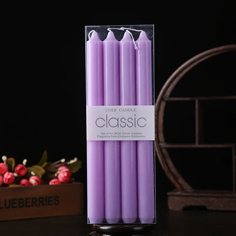 9.5” Taper Candles - 4Pc