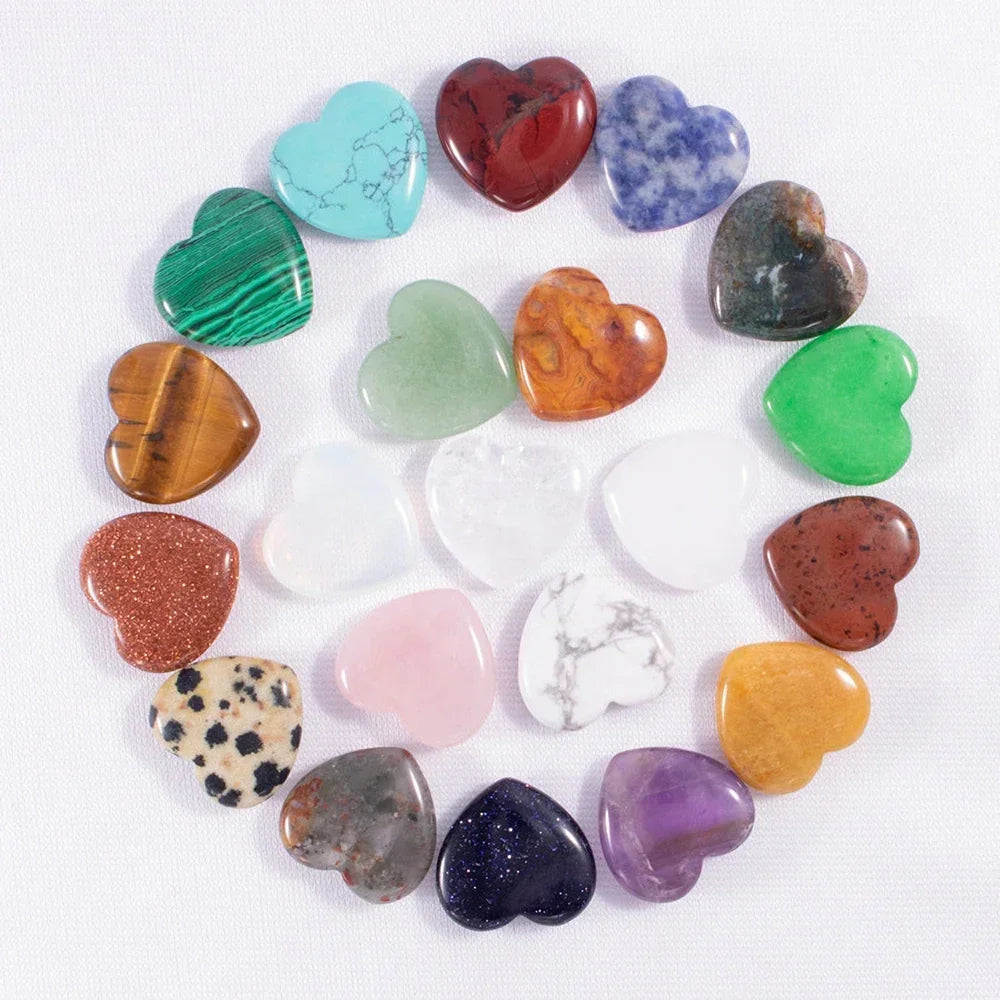 Mini Heart Carvings