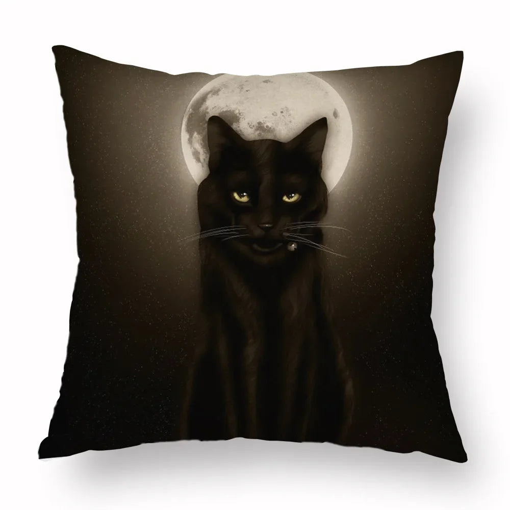 Throw Cushion Covers - Dark Academia Collection