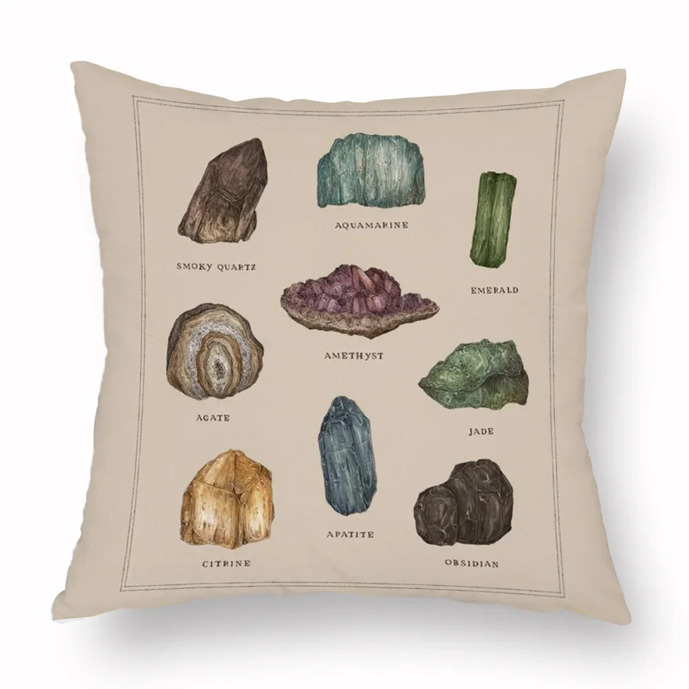 Throw Cushion Covers - Dark Academia Collection