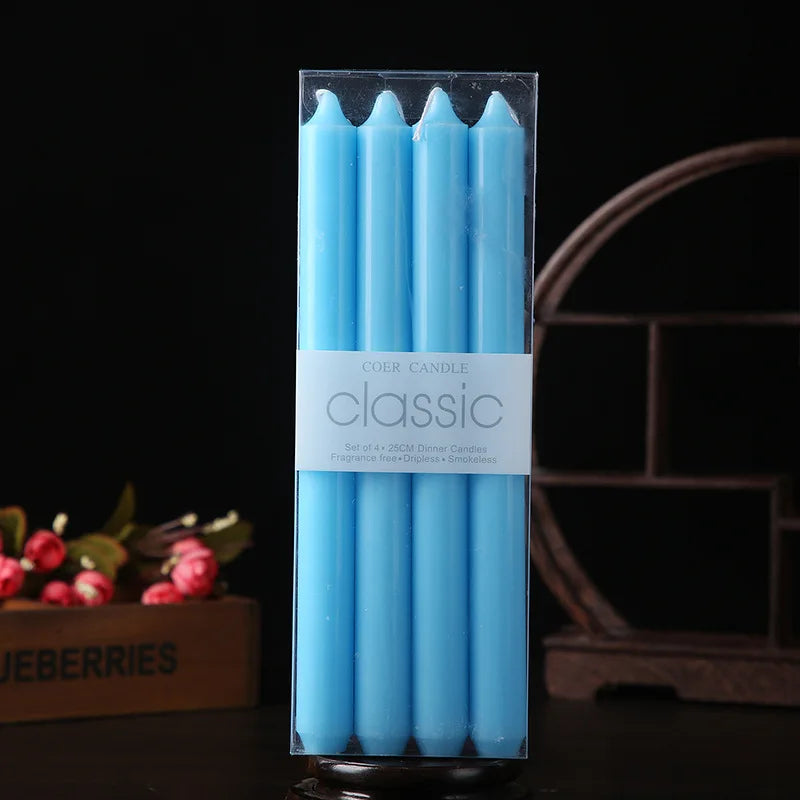 9.5” Taper Candles - 4Pc