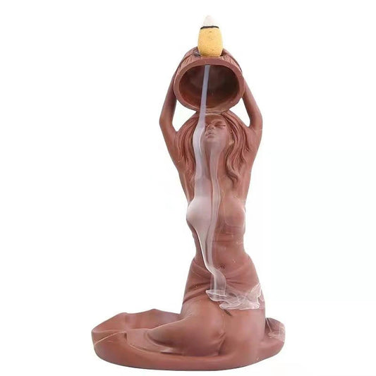 Goddess Back Flow Incense Burner