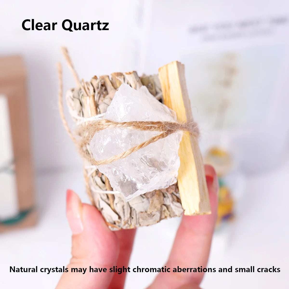 Mini Sacred Bundles -Herb,Incense,Crystal Bundle