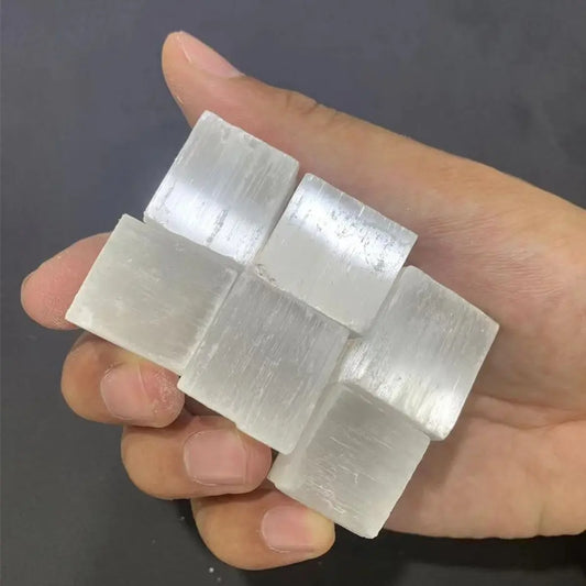 Selenite Crystal Cubes