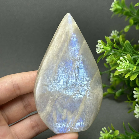Moonstone Crystal Free Form Droplets