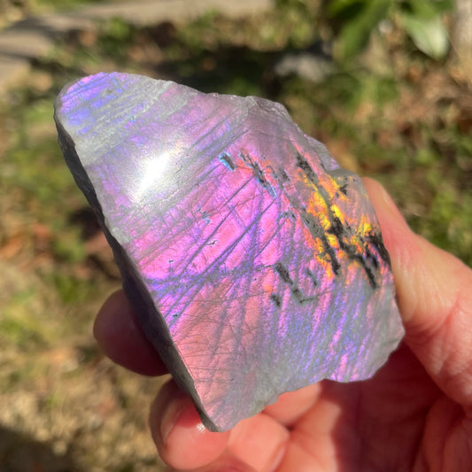 Purple Labradorite Slab